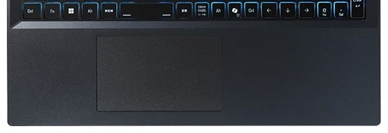 ドスパラ GALLERIA RL7C-R55-5Nのタッチパッド
