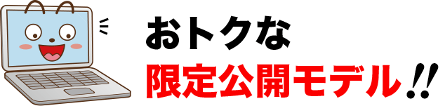 おトクな限定公開モデル
