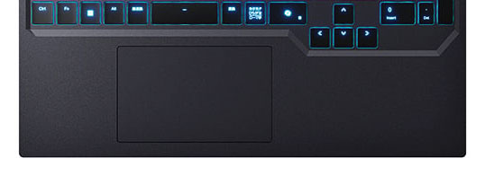 ドスパラ GALLERIA ZL7C-R57-6Aのタッチパッド