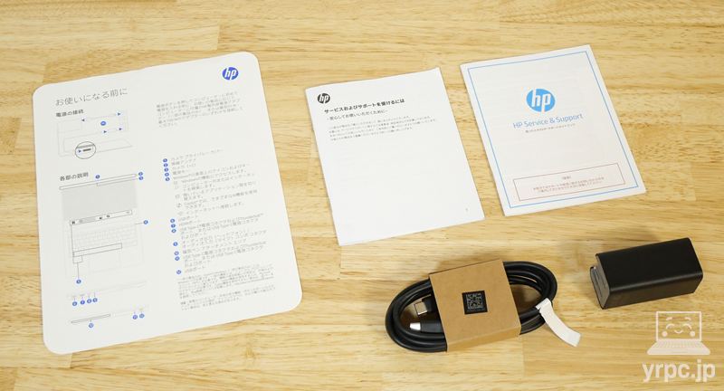 HP OmniBook X Flip 14-kbの付属品