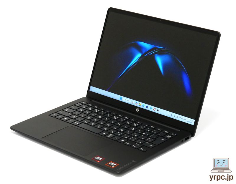 HP OmniBook 3 14-hy/hwの外観。斜め上から
