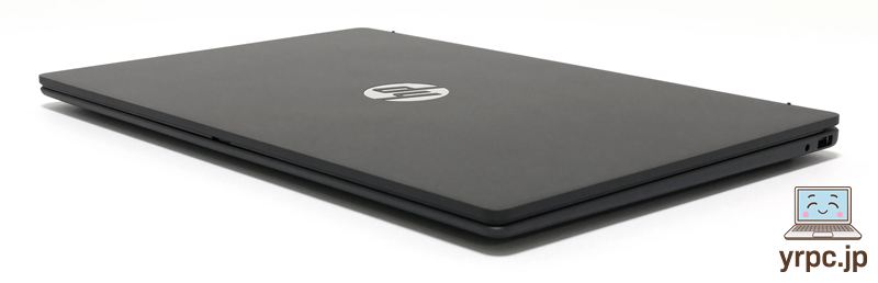 HP OmniBook 3 17-dfを折りたたんだ様子:斜め上から