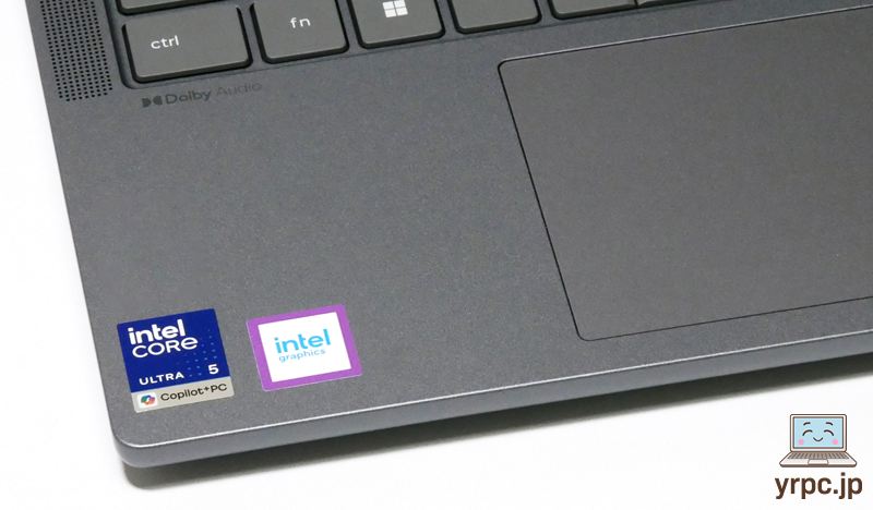 パームレストのアップ