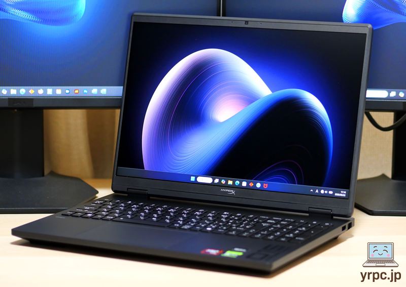 HP HyperX OMEN 15（AMD）の外観　見映え