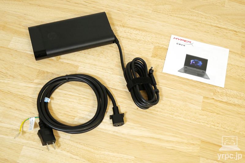 HyperX OMEN 15（AMD）の付属品