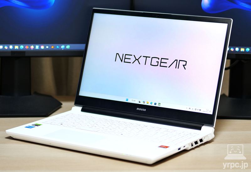 マウスコンピューター NEXTGEAR J5-A5G50WT-A（ホワイト）の外観　見映え