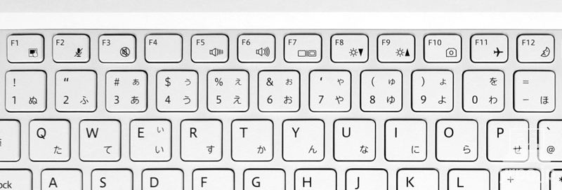NEXTGEAR J5-A5G50WT-A（ホワイト）のFキー