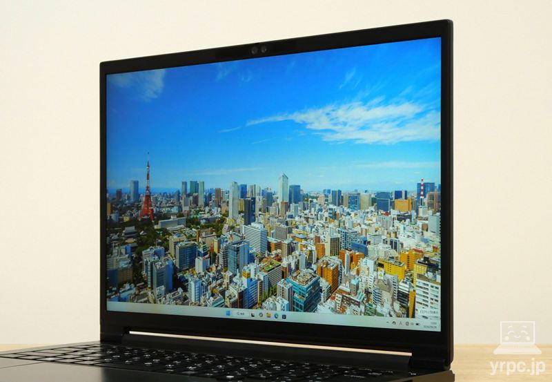 THIRDWAVE MA4-C5UIGA-08Bの視野角チェック 横から見たところ