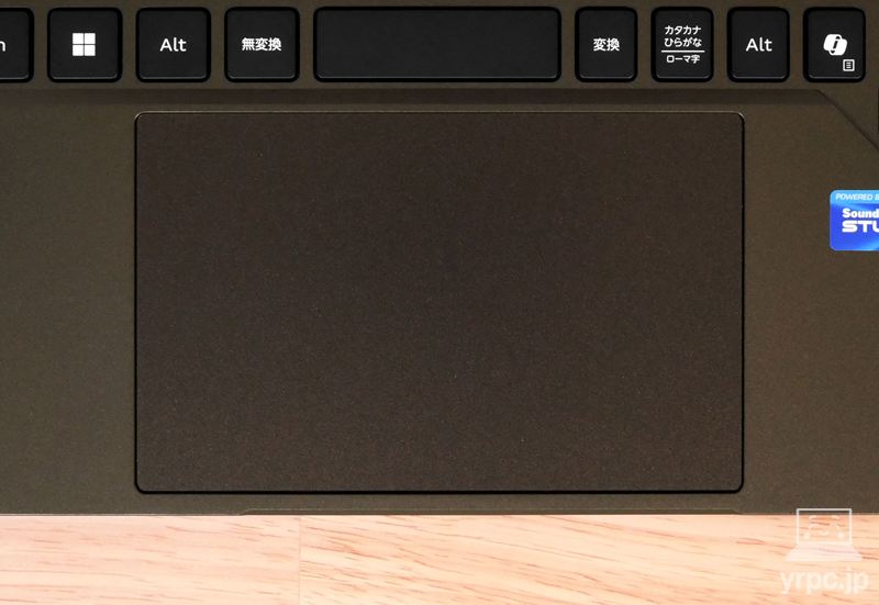 THIRDWAVE MA4-C5UIGA-08Bのタッチパッド